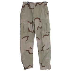 USGI 3 Color Desert Camo BDU Cargo Pants Small Long 33x30